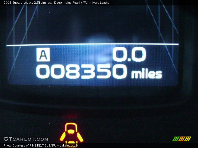 Deep Indigo Pearl / Warm Ivory Leather 2013 Subaru Legacy 2.5i Limited