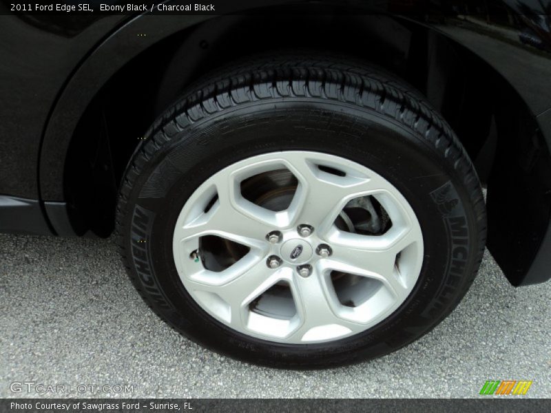 Ebony Black / Charcoal Black 2011 Ford Edge SEL
