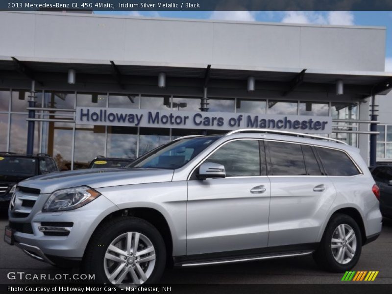 Iridium Silver Metallic / Black 2013 Mercedes-Benz GL 450 4Matic