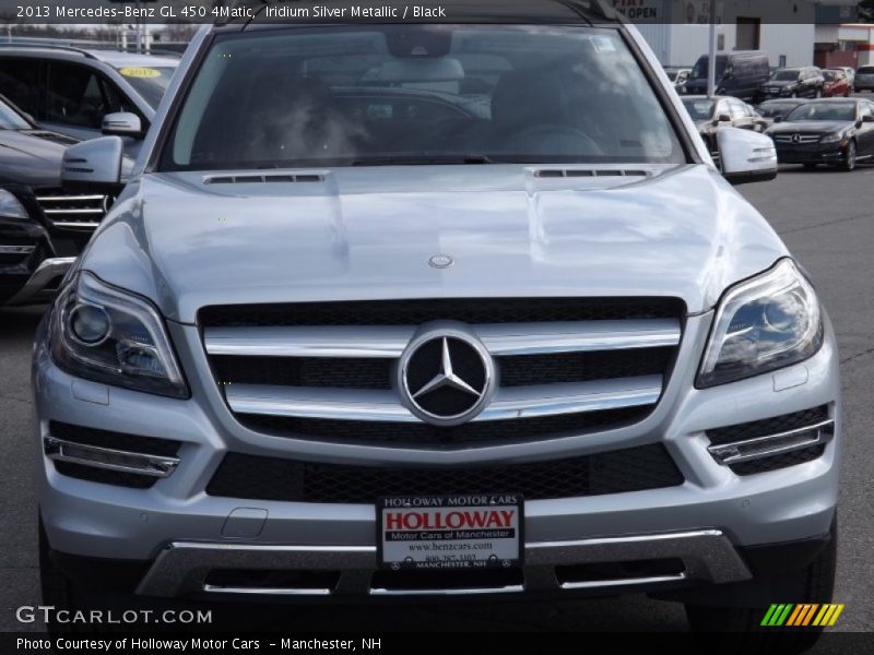 Iridium Silver Metallic / Black 2013 Mercedes-Benz GL 450 4Matic