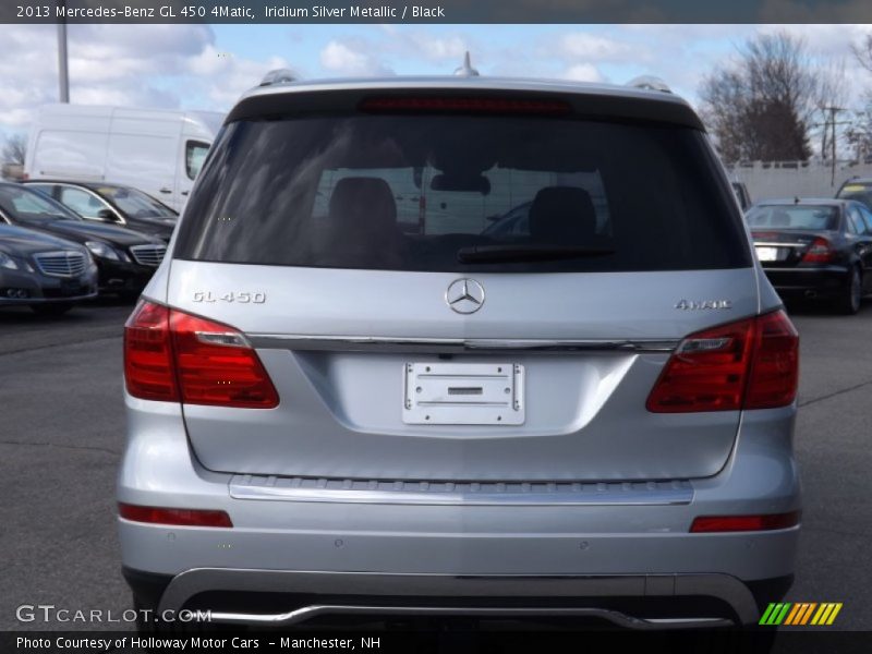 Iridium Silver Metallic / Black 2013 Mercedes-Benz GL 450 4Matic