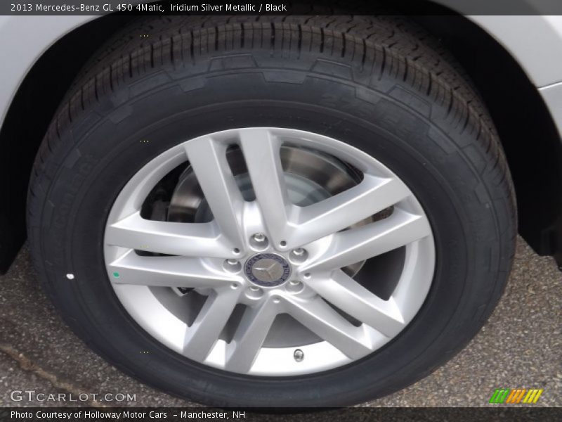 Iridium Silver Metallic / Black 2013 Mercedes-Benz GL 450 4Matic
