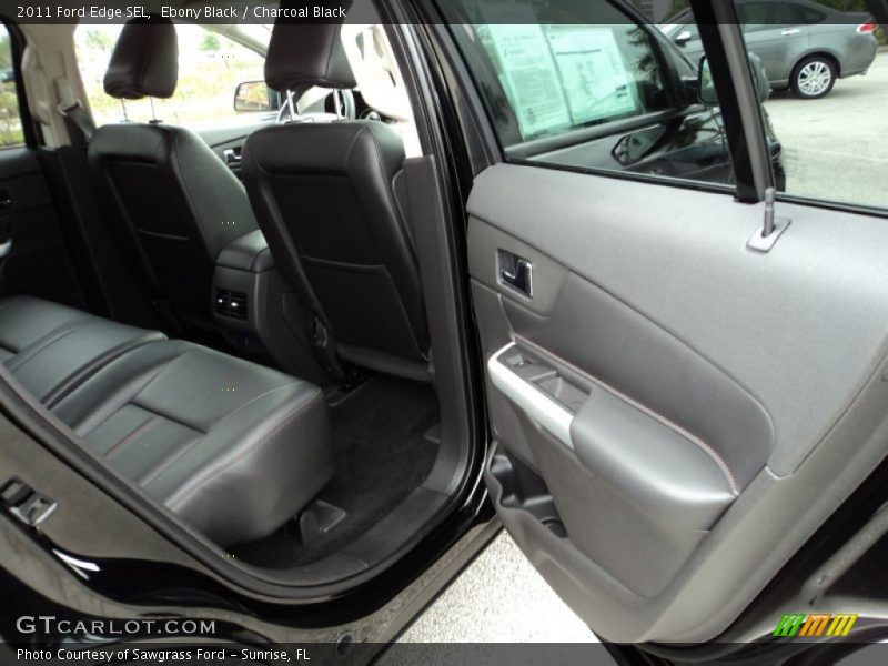 Ebony Black / Charcoal Black 2011 Ford Edge SEL