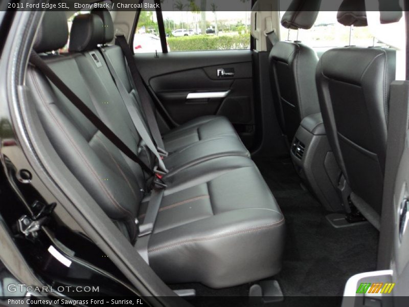 Ebony Black / Charcoal Black 2011 Ford Edge SEL