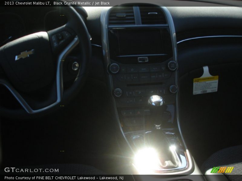 Black Granite Metallic / Jet Black 2013 Chevrolet Malibu LT