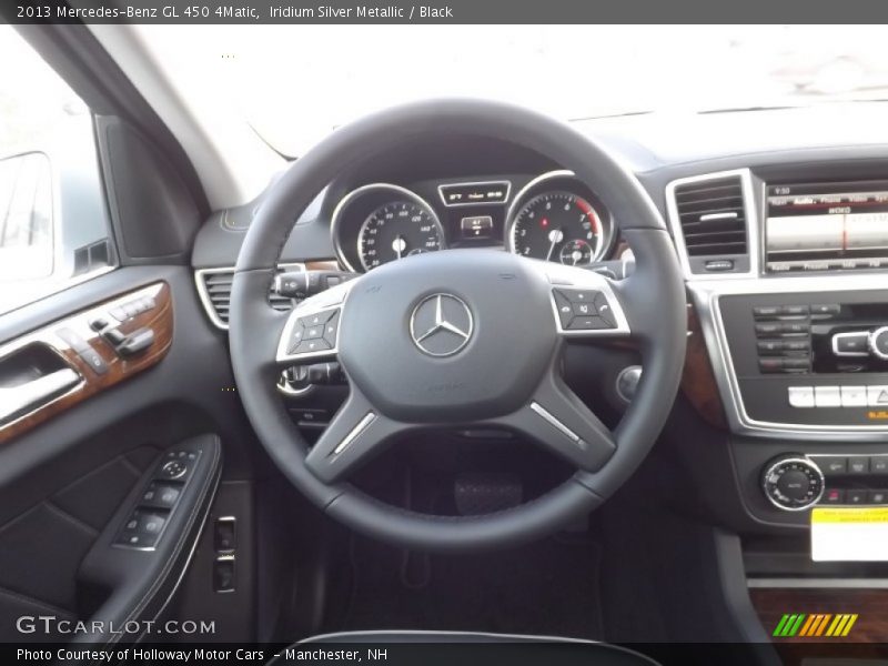 Iridium Silver Metallic / Black 2013 Mercedes-Benz GL 450 4Matic