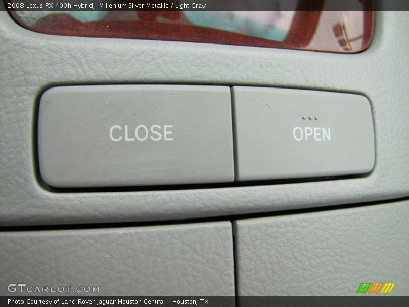 Millenium Silver Metallic / Light Gray 2008 Lexus RX 400h Hybrid