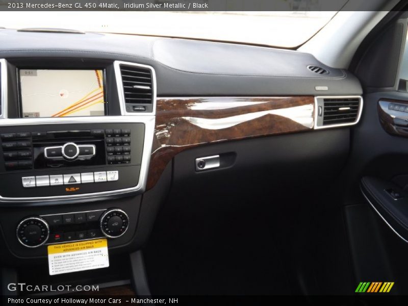 Iridium Silver Metallic / Black 2013 Mercedes-Benz GL 450 4Matic