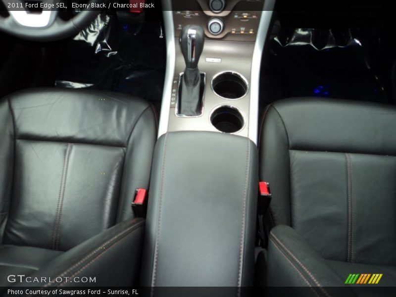 Ebony Black / Charcoal Black 2011 Ford Edge SEL
