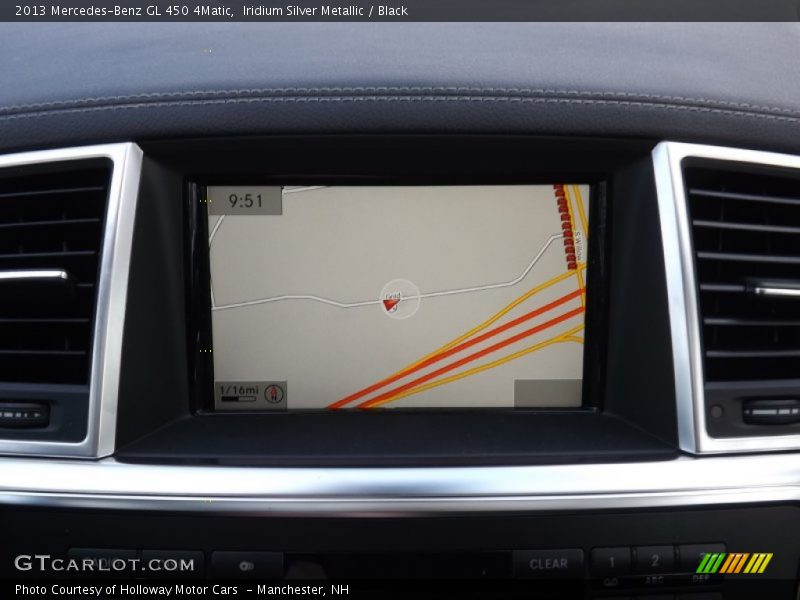 Iridium Silver Metallic / Black 2013 Mercedes-Benz GL 450 4Matic
