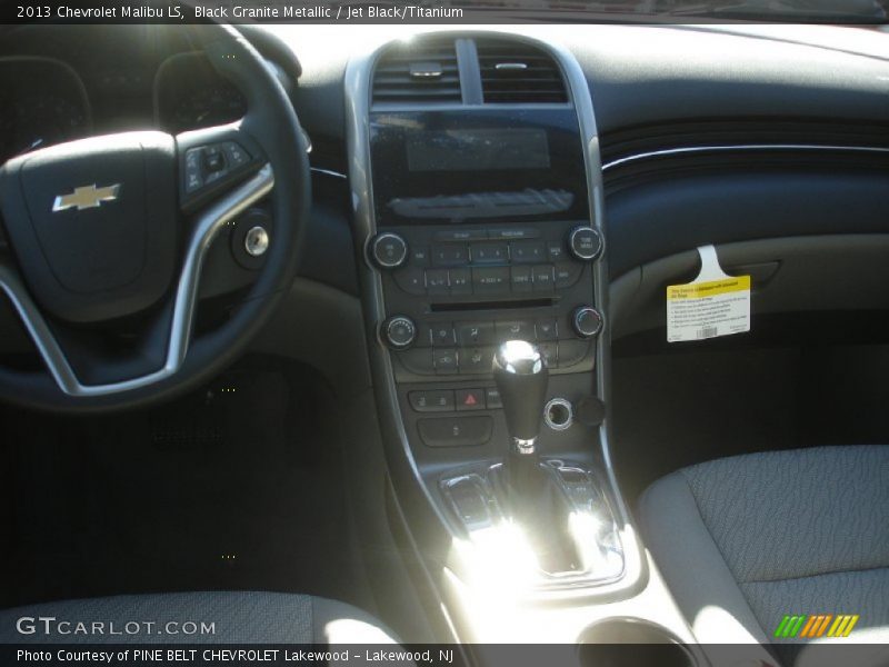 Black Granite Metallic / Jet Black/Titanium 2013 Chevrolet Malibu LS