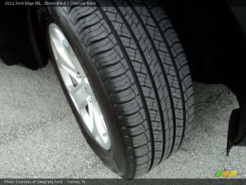 Ebony Black / Charcoal Black 2011 Ford Edge SEL