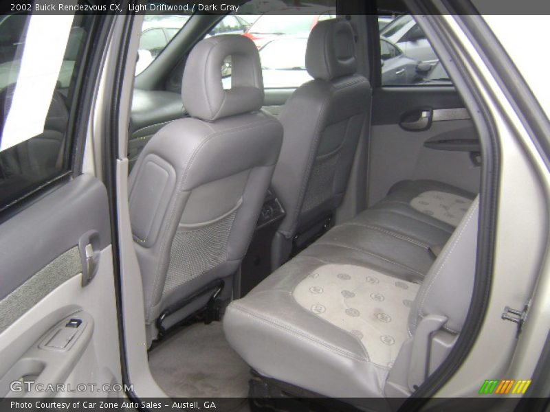 Rear Seat of 2002 Rendezvous CX