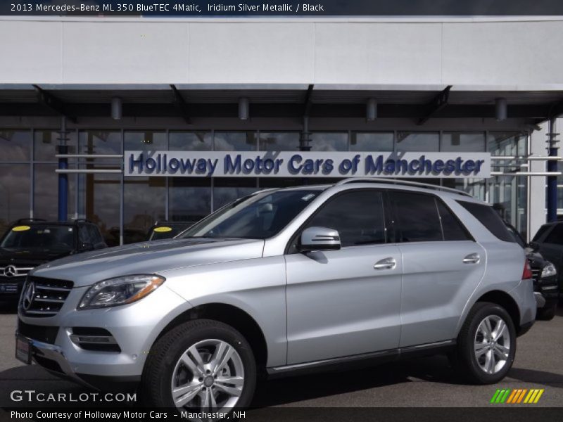 Iridium Silver Metallic / Black 2013 Mercedes-Benz ML 350 BlueTEC 4Matic