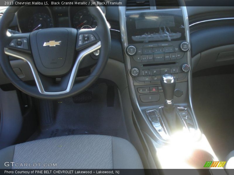 Black Granite Metallic / Jet Black/Titanium 2013 Chevrolet Malibu LS