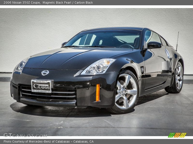 Magnetic Black Pearl / Carbon Black 2006 Nissan 350Z Coupe