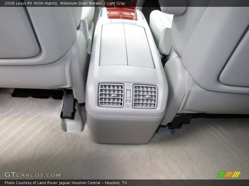 Millenium Silver Metallic / Light Gray 2008 Lexus RX 400h Hybrid