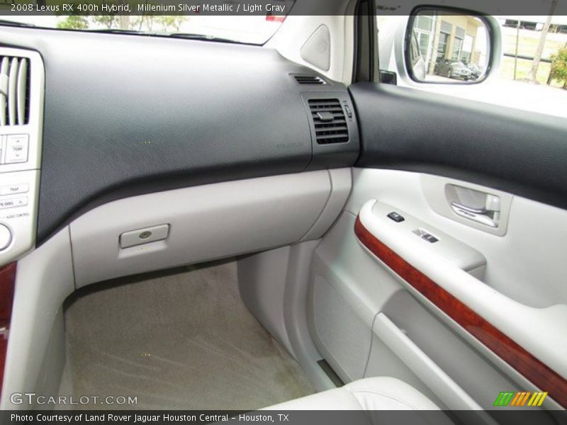 Millenium Silver Metallic / Light Gray 2008 Lexus RX 400h Hybrid