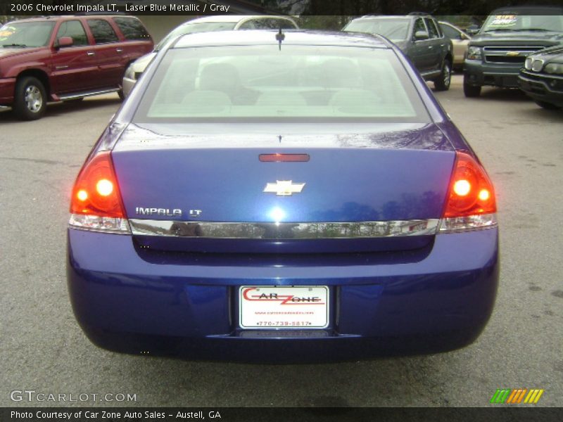 Laser Blue Metallic / Gray 2006 Chevrolet Impala LT