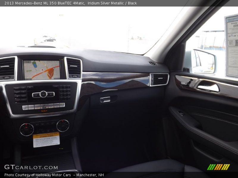 Iridium Silver Metallic / Black 2013 Mercedes-Benz ML 350 BlueTEC 4Matic