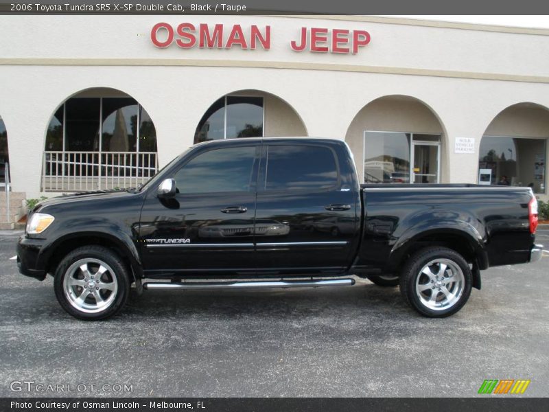 Black / Taupe 2006 Toyota Tundra SR5 X-SP Double Cab