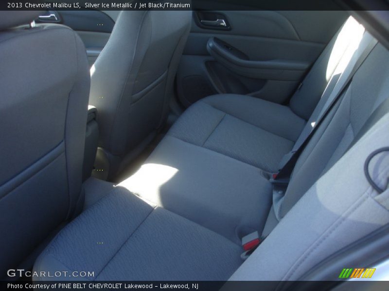 Silver Ice Metallic / Jet Black/Titanium 2013 Chevrolet Malibu LS