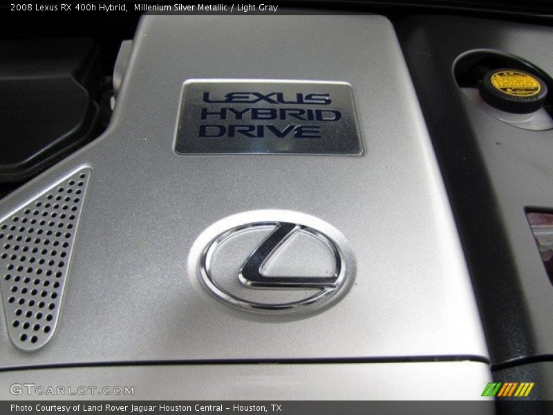 Millenium Silver Metallic / Light Gray 2008 Lexus RX 400h Hybrid