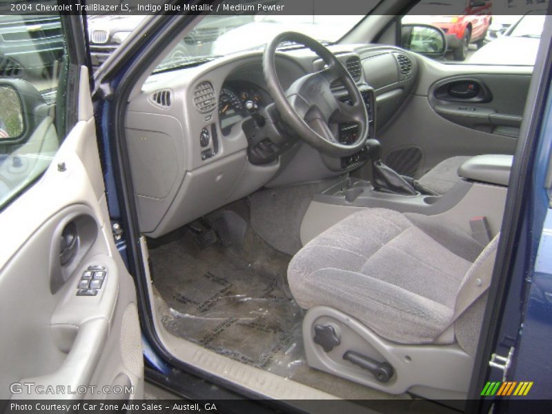 Indigo Blue Metallic / Medium Pewter 2004 Chevrolet TrailBlazer LS