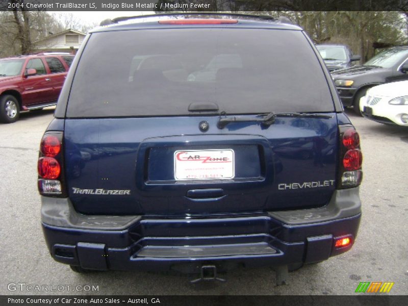 Indigo Blue Metallic / Medium Pewter 2004 Chevrolet TrailBlazer LS