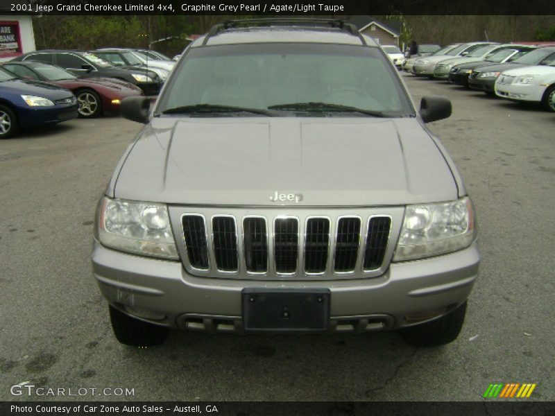 Graphite Grey Pearl / Agate/Light Taupe 2001 Jeep Grand Cherokee Limited 4x4