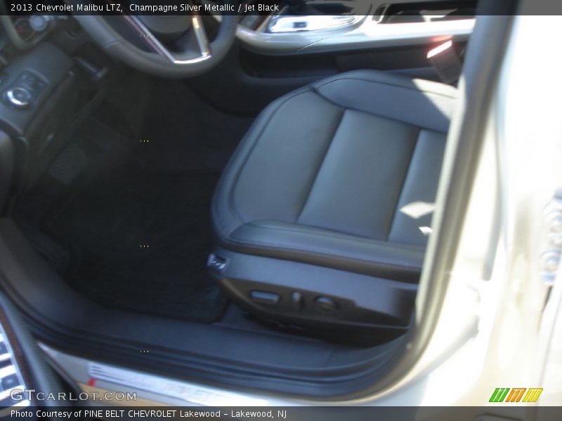 Champagne Silver Metallic / Jet Black 2013 Chevrolet Malibu LTZ