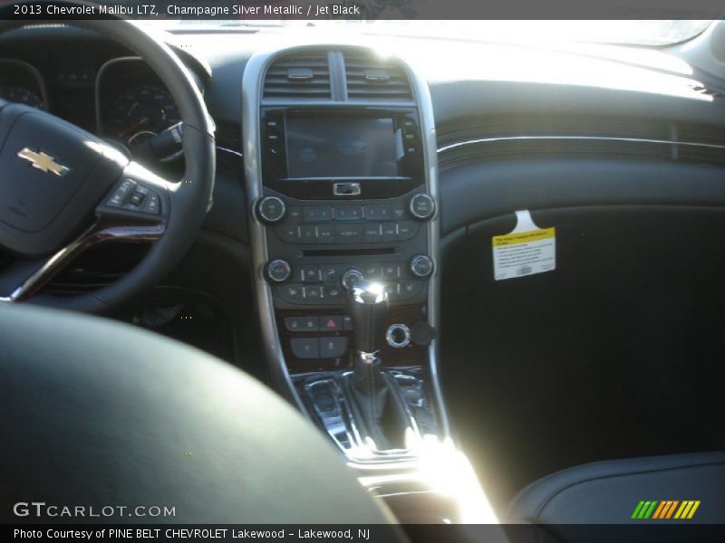 Champagne Silver Metallic / Jet Black 2013 Chevrolet Malibu LTZ