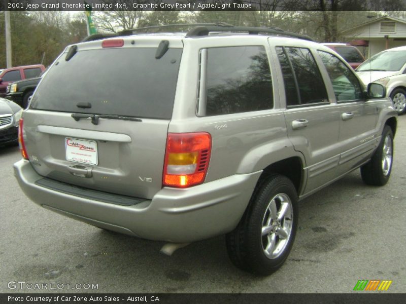 Graphite Grey Pearl / Agate/Light Taupe 2001 Jeep Grand Cherokee Limited 4x4