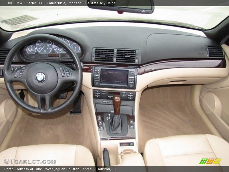 Dashboard of 2006 3 Series 330i Convertible