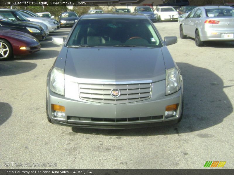 Silver Smoke / Ebony 2006 Cadillac CTS Sedan