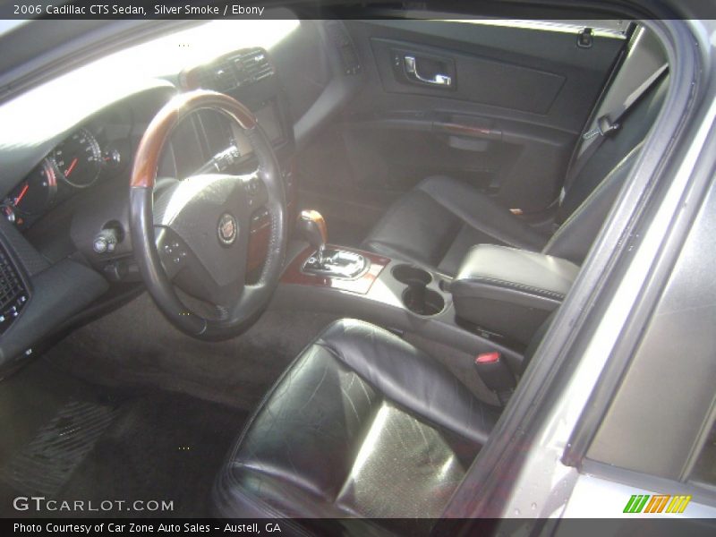 Silver Smoke / Ebony 2006 Cadillac CTS Sedan