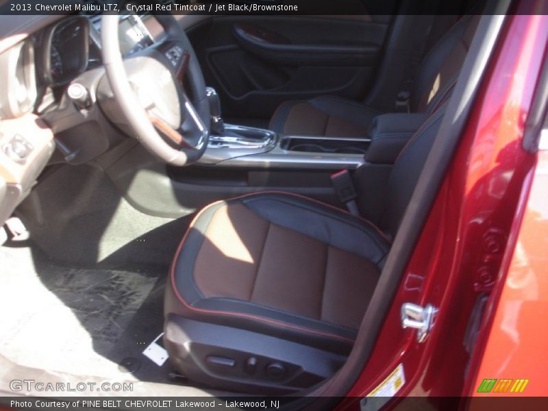 Crystal Red Tintcoat / Jet Black/Brownstone 2013 Chevrolet Malibu LTZ