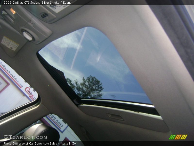 Silver Smoke / Ebony 2006 Cadillac CTS Sedan