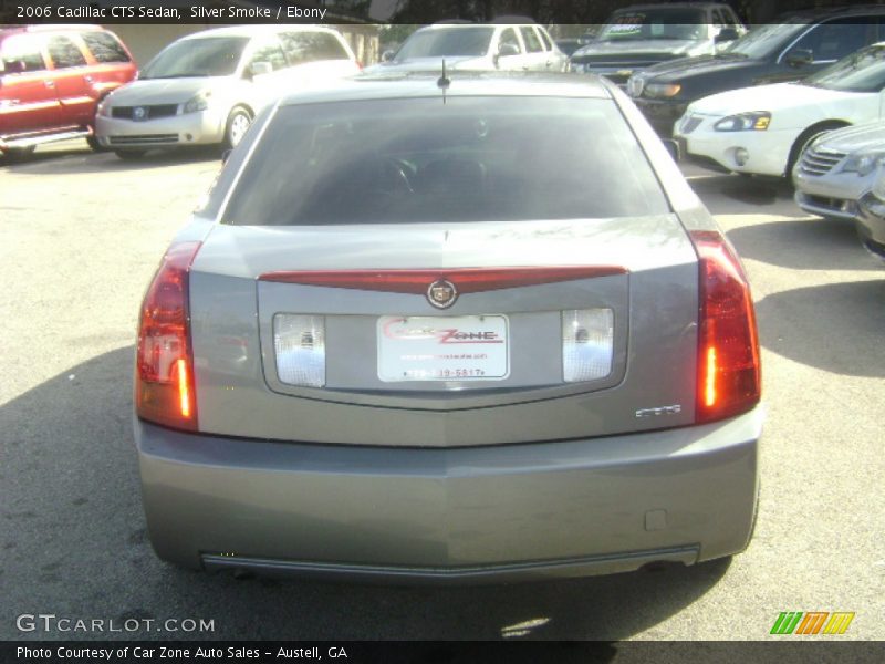 Silver Smoke / Ebony 2006 Cadillac CTS Sedan