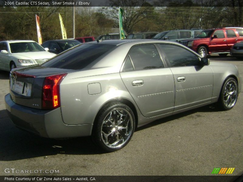 Silver Smoke / Ebony 2006 Cadillac CTS Sedan