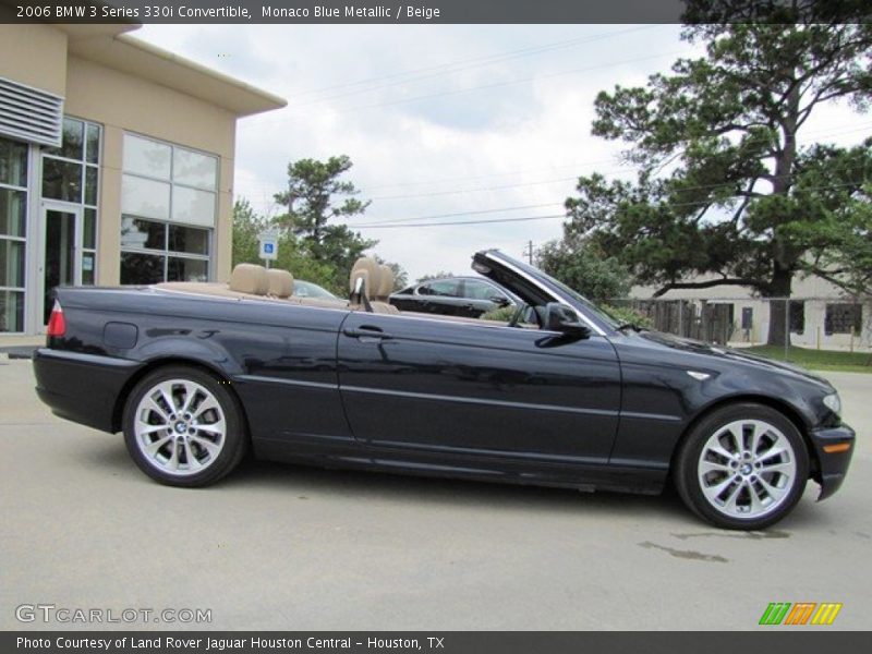 Monaco Blue Metallic / Beige 2006 BMW 3 Series 330i Convertible