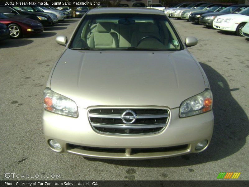 Sunlit Sand Metallic / Blond 2002 Nissan Maxima SE