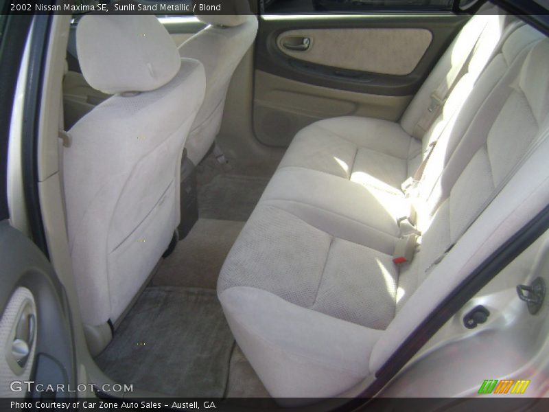 Sunlit Sand Metallic / Blond 2002 Nissan Maxima SE