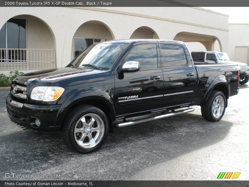 Black / Taupe 2006 Toyota Tundra SR5 X-SP Double Cab