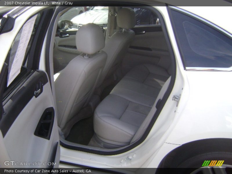 White / Gray 2007 Chevrolet Impala LT