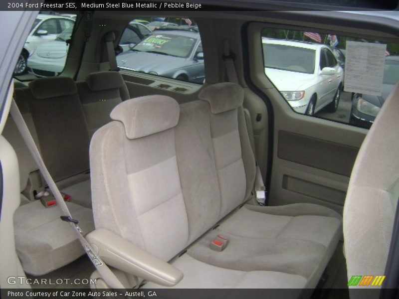 Medium Steel Blue Metallic / Pebble Beige 2004 Ford Freestar SES