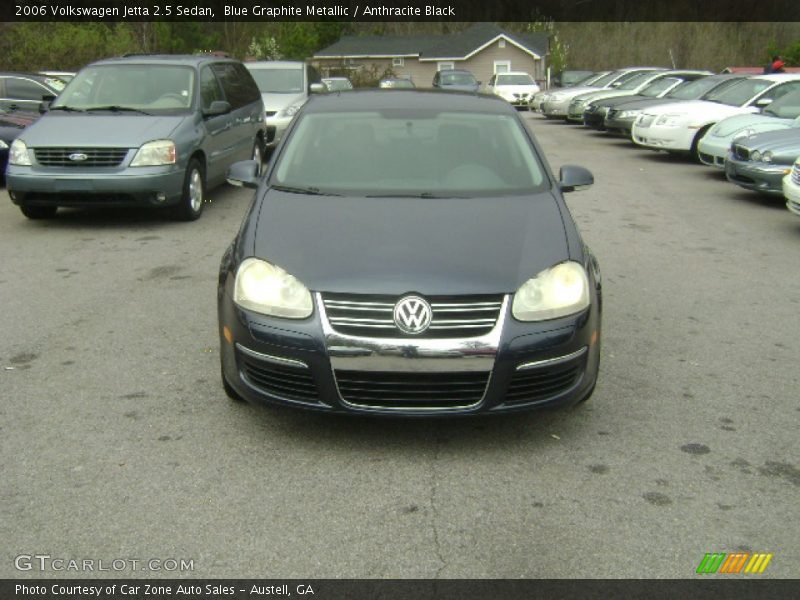 Blue Graphite Metallic / Anthracite Black 2006 Volkswagen Jetta 2.5 Sedan