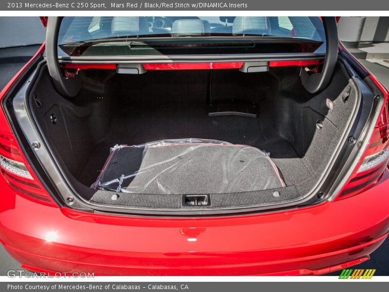  2013 C 250 Sport Trunk