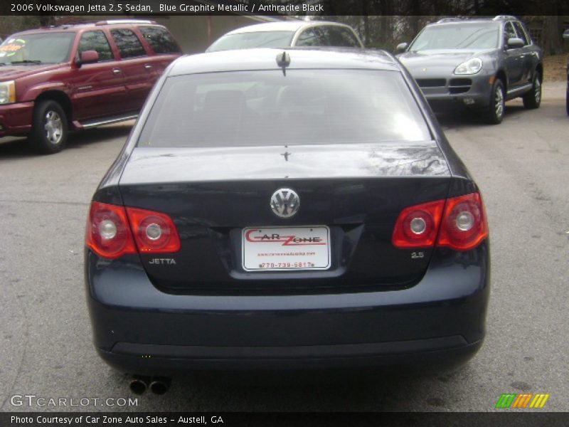 Blue Graphite Metallic / Anthracite Black 2006 Volkswagen Jetta 2.5 Sedan