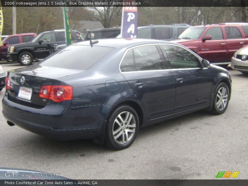 Blue Graphite Metallic / Anthracite Black 2006 Volkswagen Jetta 2.5 Sedan